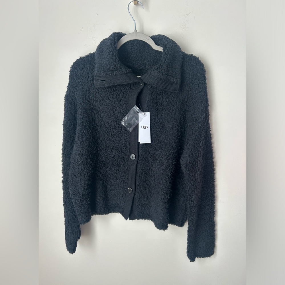 UGG Black button up cardigan sweater